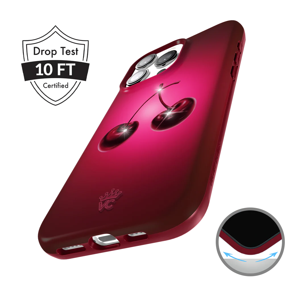 Black Cherry Crystal iPhone Case - Image 17