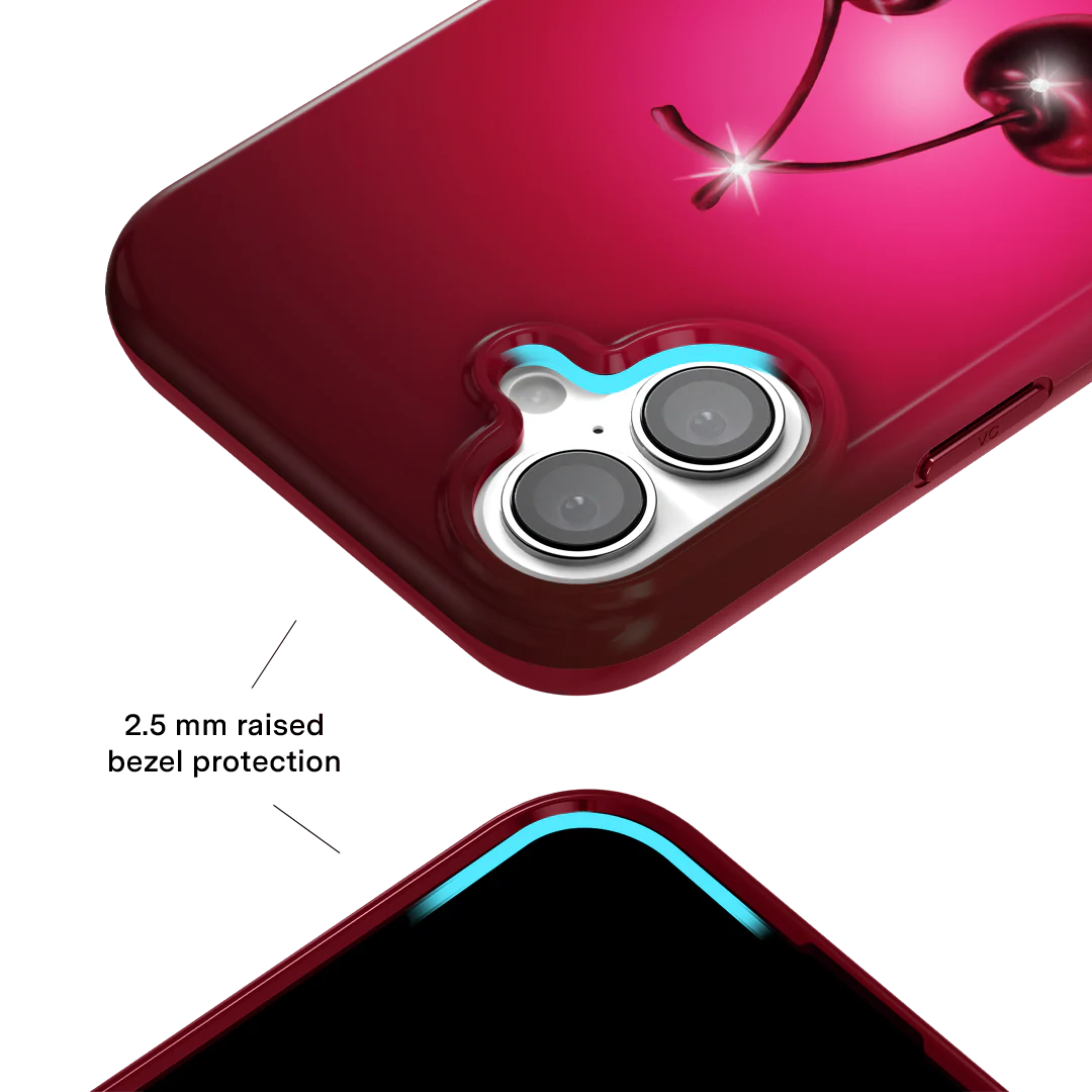 Black Cherry Crystal iPhone Case - Image 21