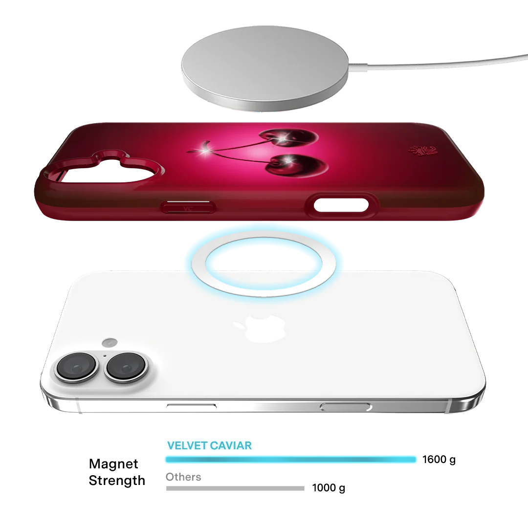 Black Cherry Crystal iPhone Case - Image 22