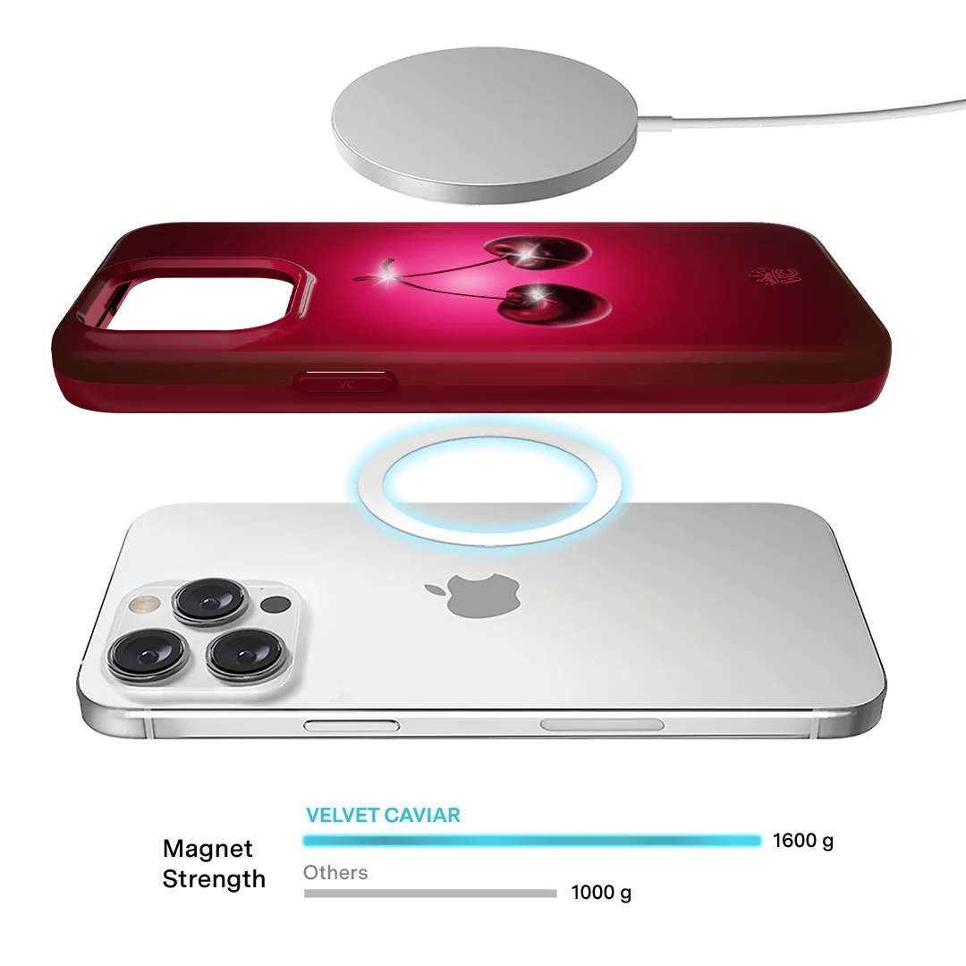 Black Cherry Crystal iPhone Case - Image 34