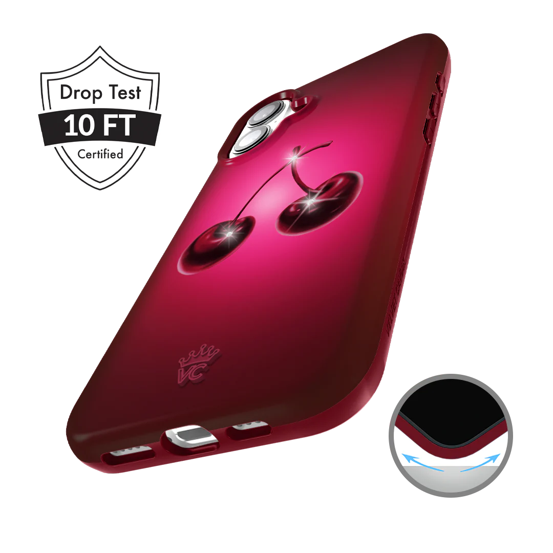 Black Cherry Crystal iPhone Case - Image 5