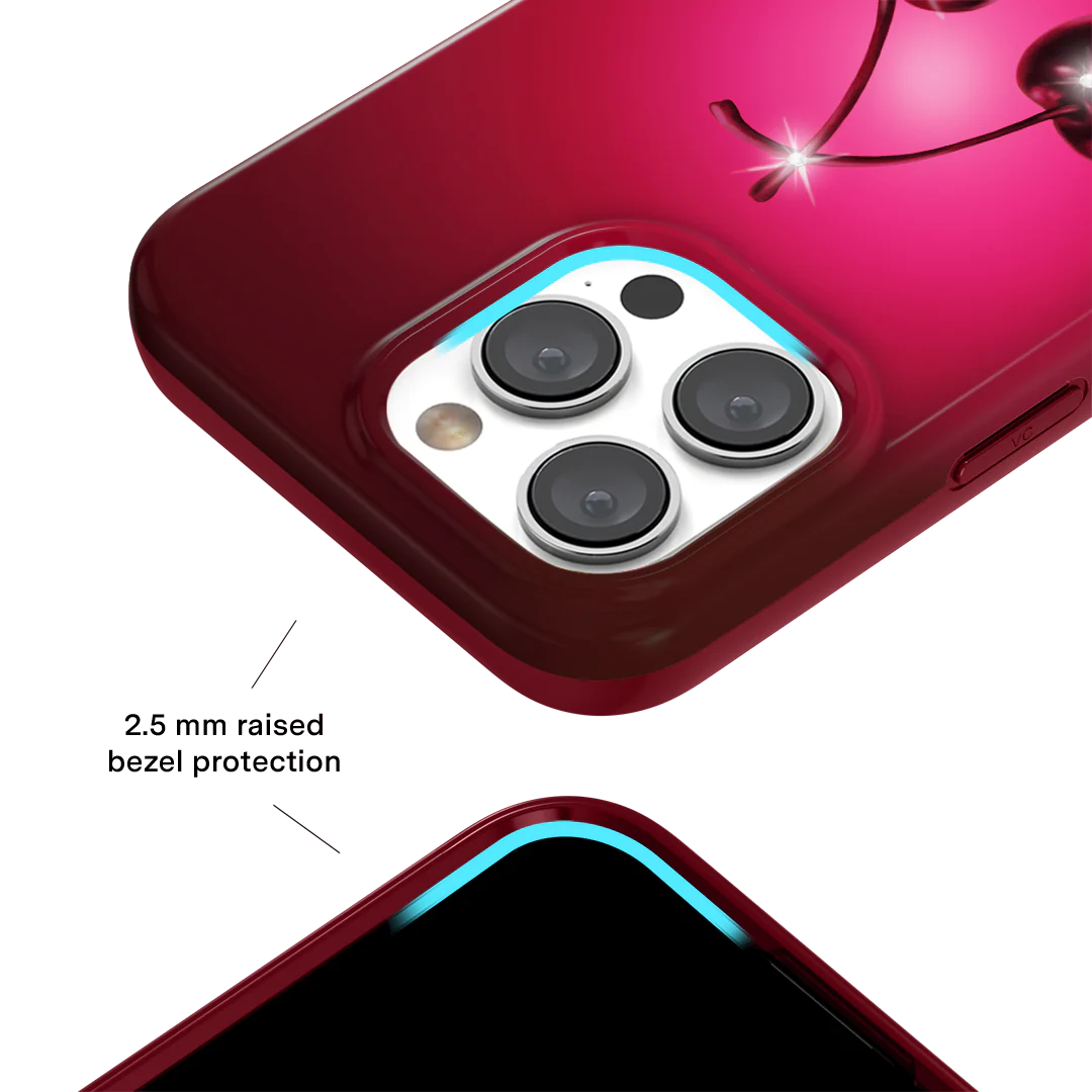Black Cherry Crystal iPhone Case - Image 63