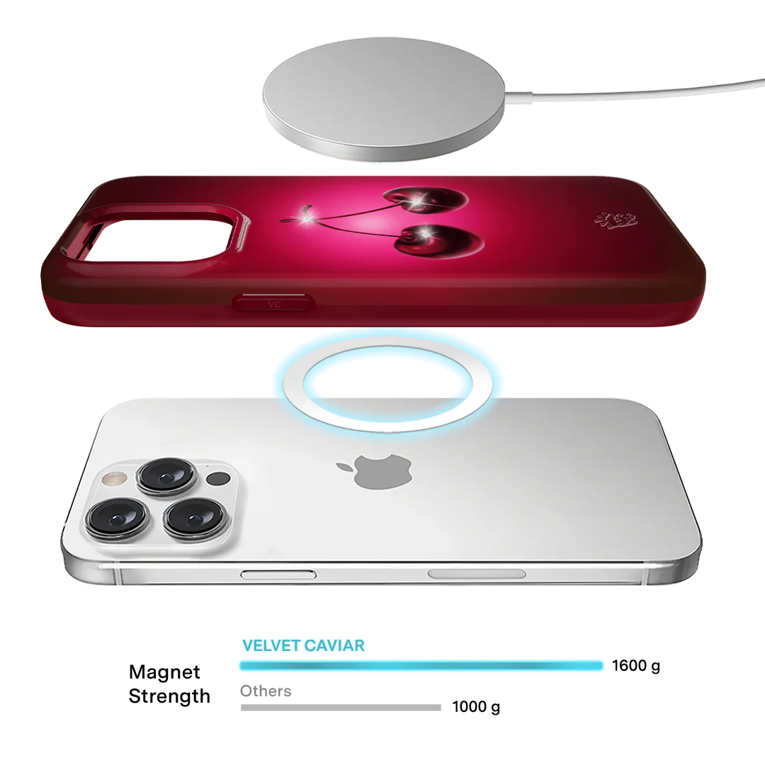 Black Cherry Crystal iPhone Case - Image 64