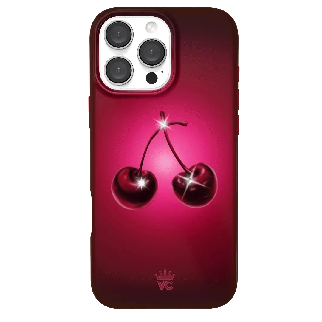 Black Cherry Crystal iPhone Case - Image 7