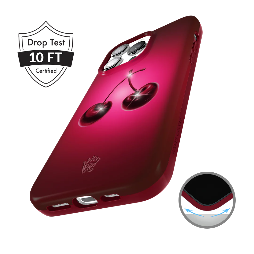 Black Cherry Crystal iPhone Case - Image 83