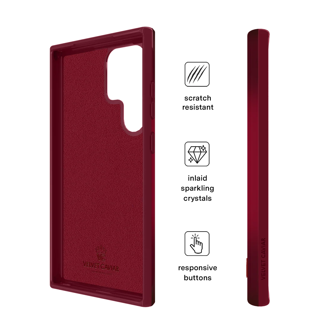 Black Cherry Crystal Samsung Case - Image 18