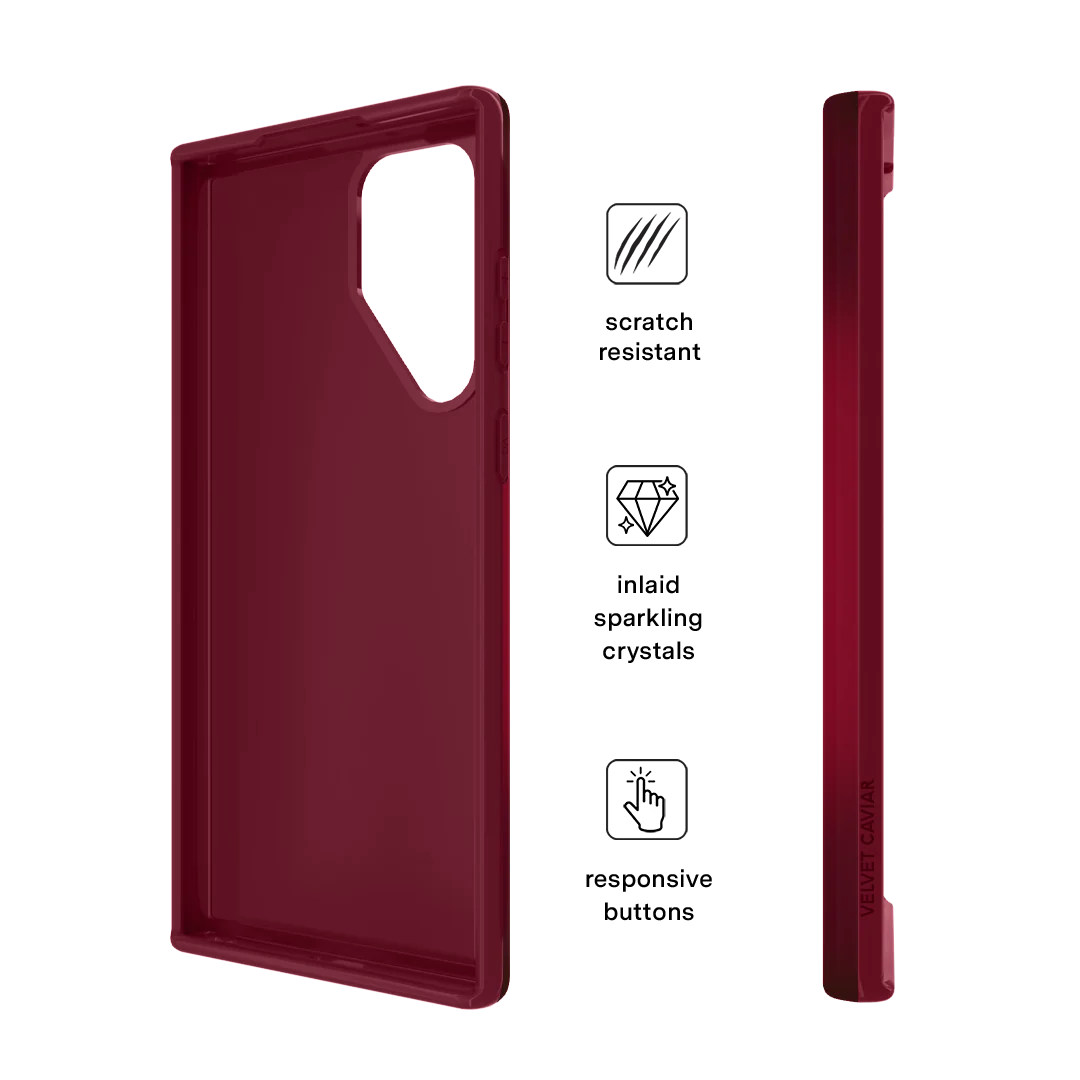 Black Cherry Crystal Samsung Case - Image 54