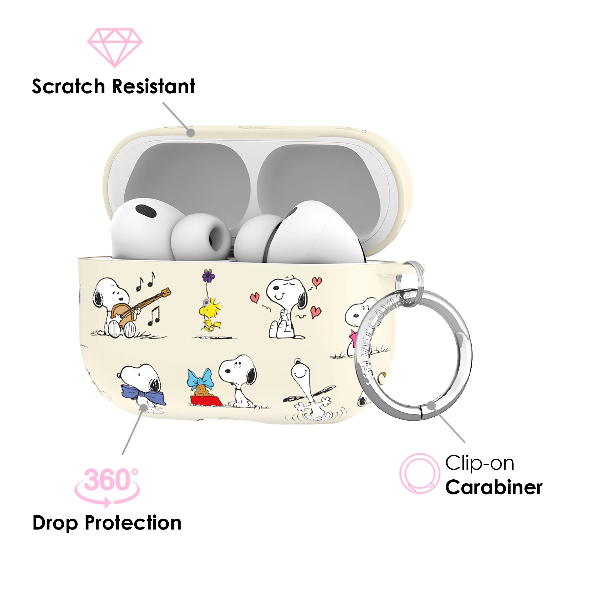Snoopy Moods AirPod Case - Image 23