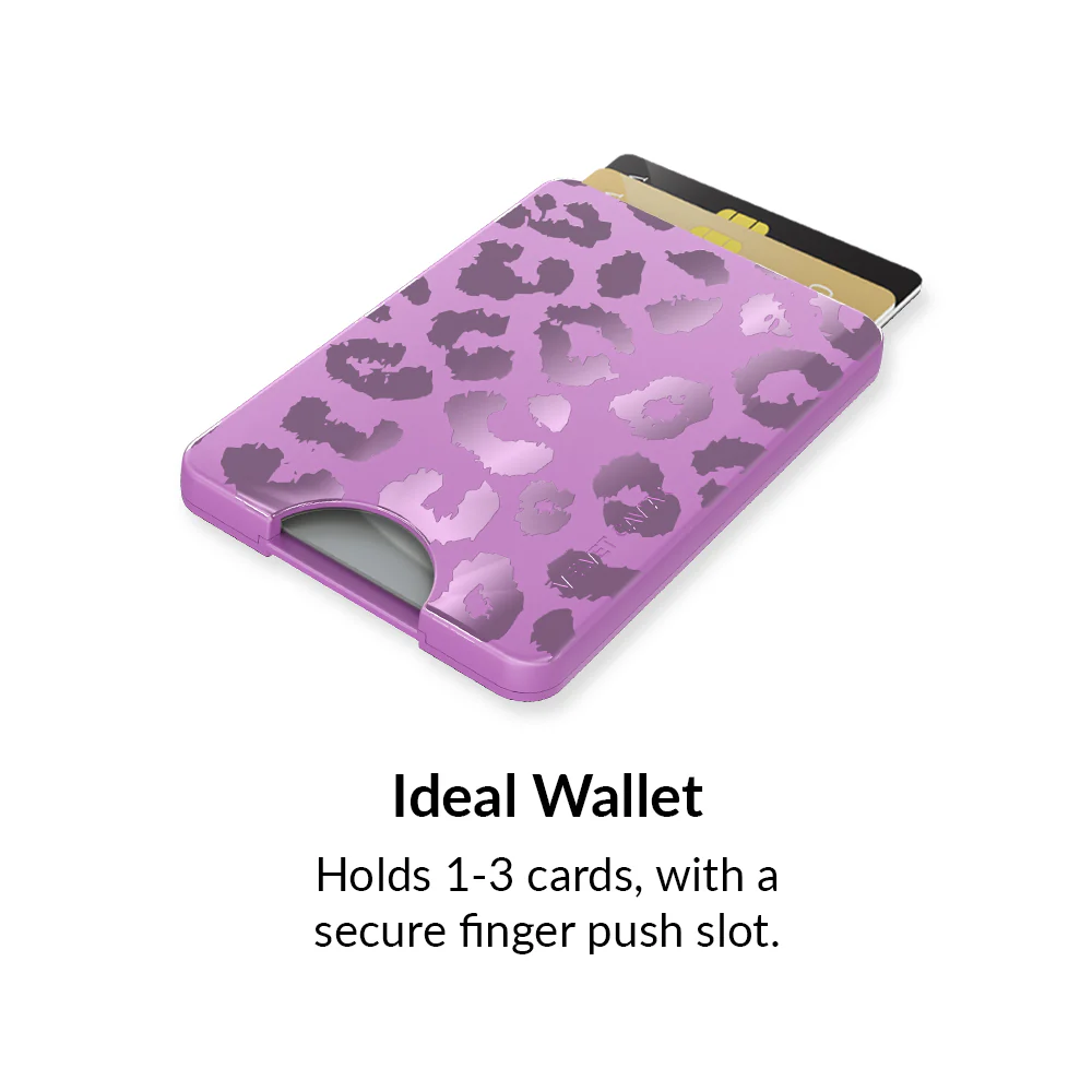 Amethyst Leopard MagSafe Wallet - Image 3