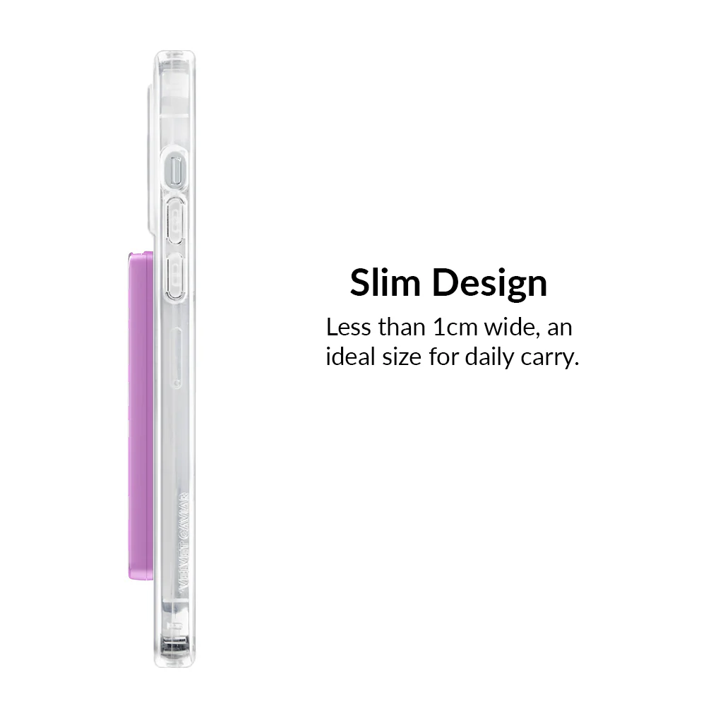 Amethyst Leopard MagSafe Wallet - Image 5