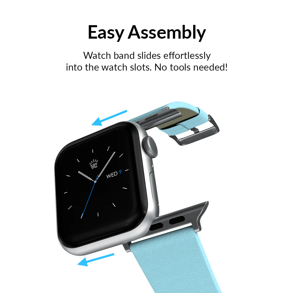 Light Blue Apple Watch Band - Image 5