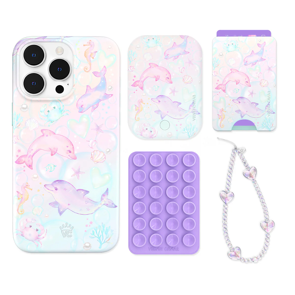 Aqua Angels iPhone Bundle Set - Wallet - Image 11