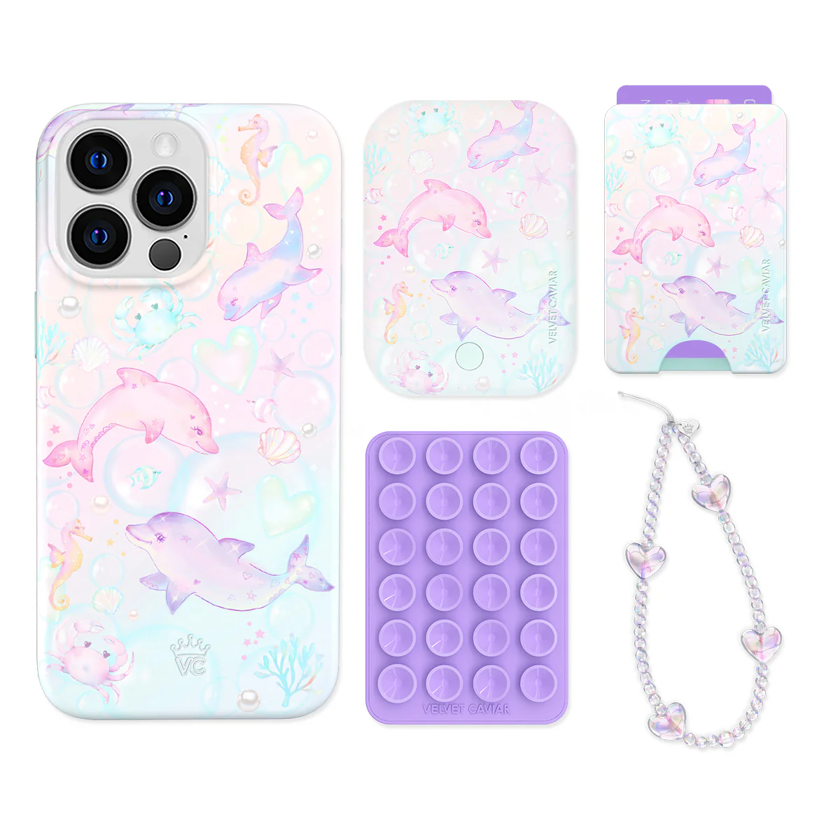 Aqua Angels iPhone Bundle Set - Wallet - Image 18