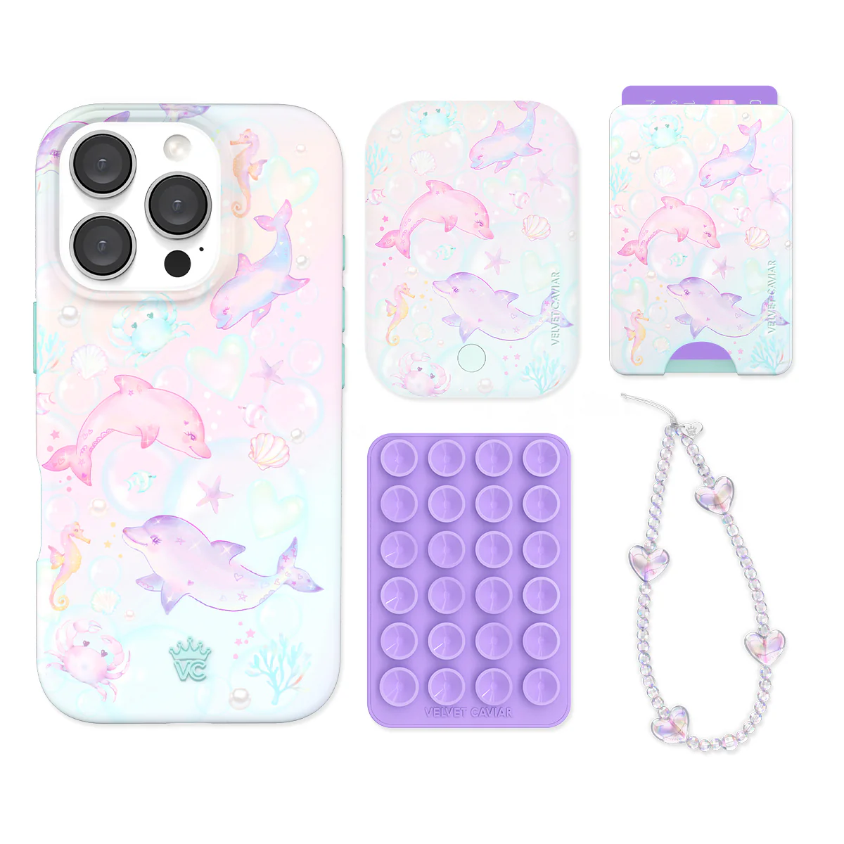 Aqua Angels iPhone Bundle Set - Wallet - Image 3