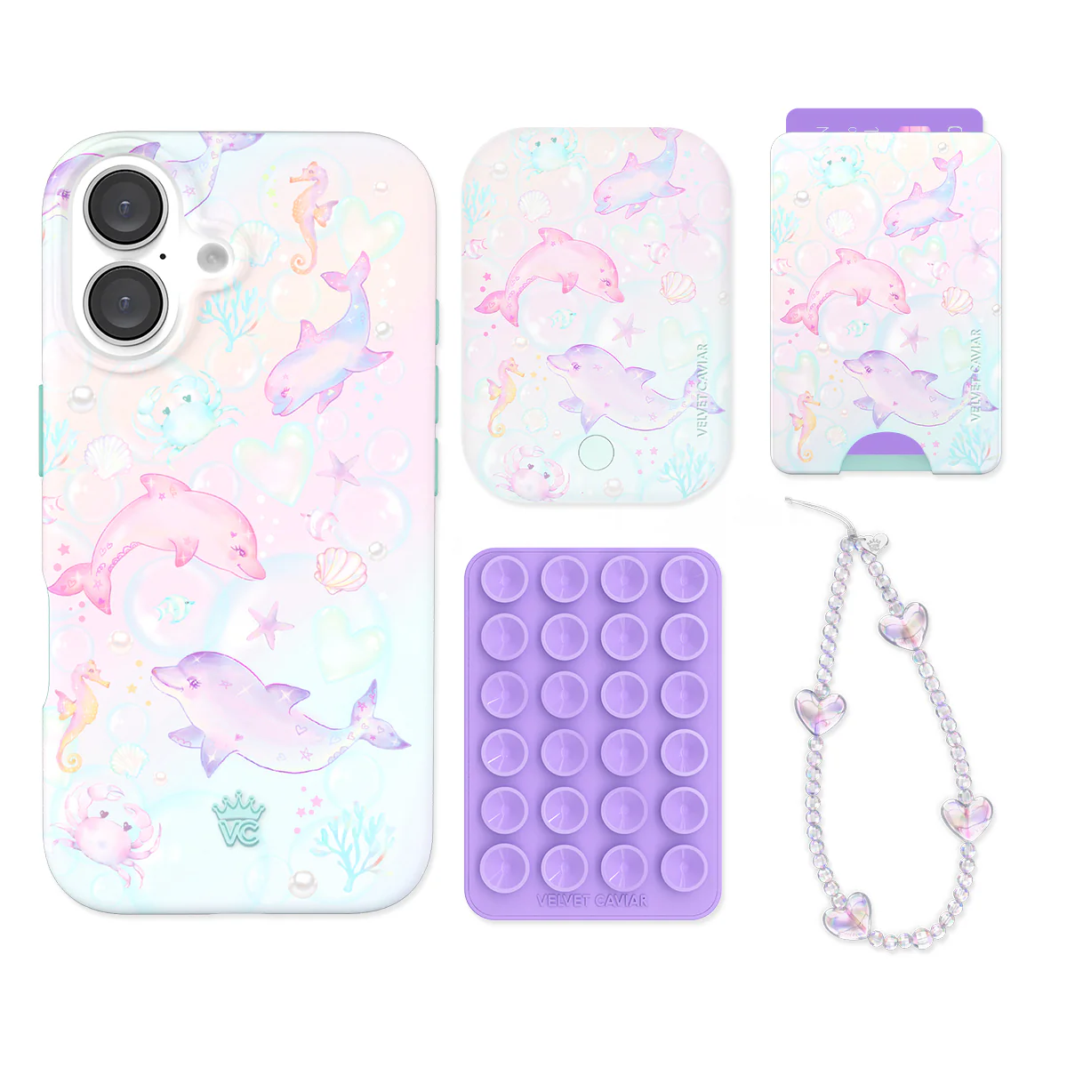 Aqua Angels iPhone Bundle Set - Wallet - Image 4