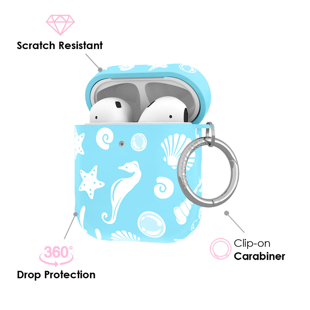 Aquamarine Holo AirPod Case - Image 3