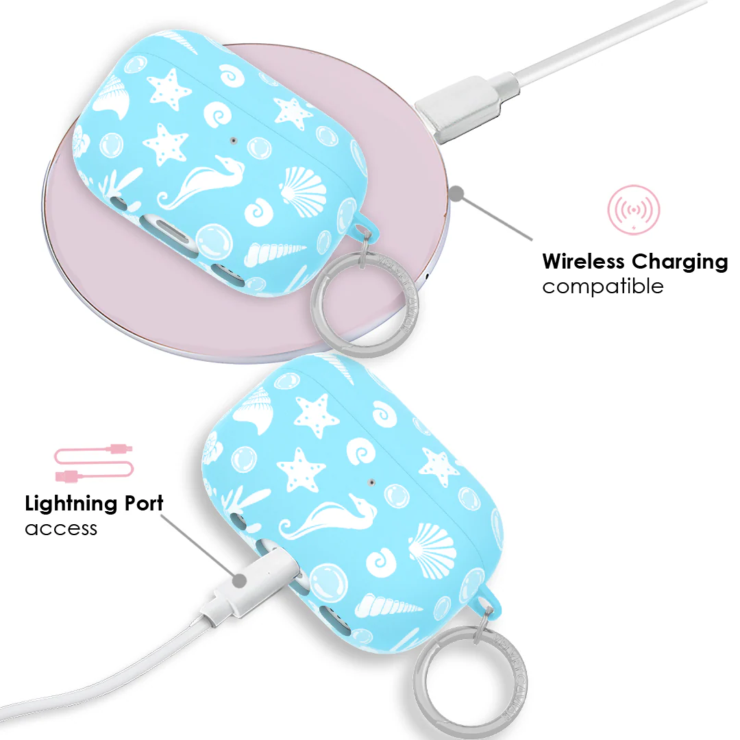 Aquamarine Holo AirPod Case - Image 9