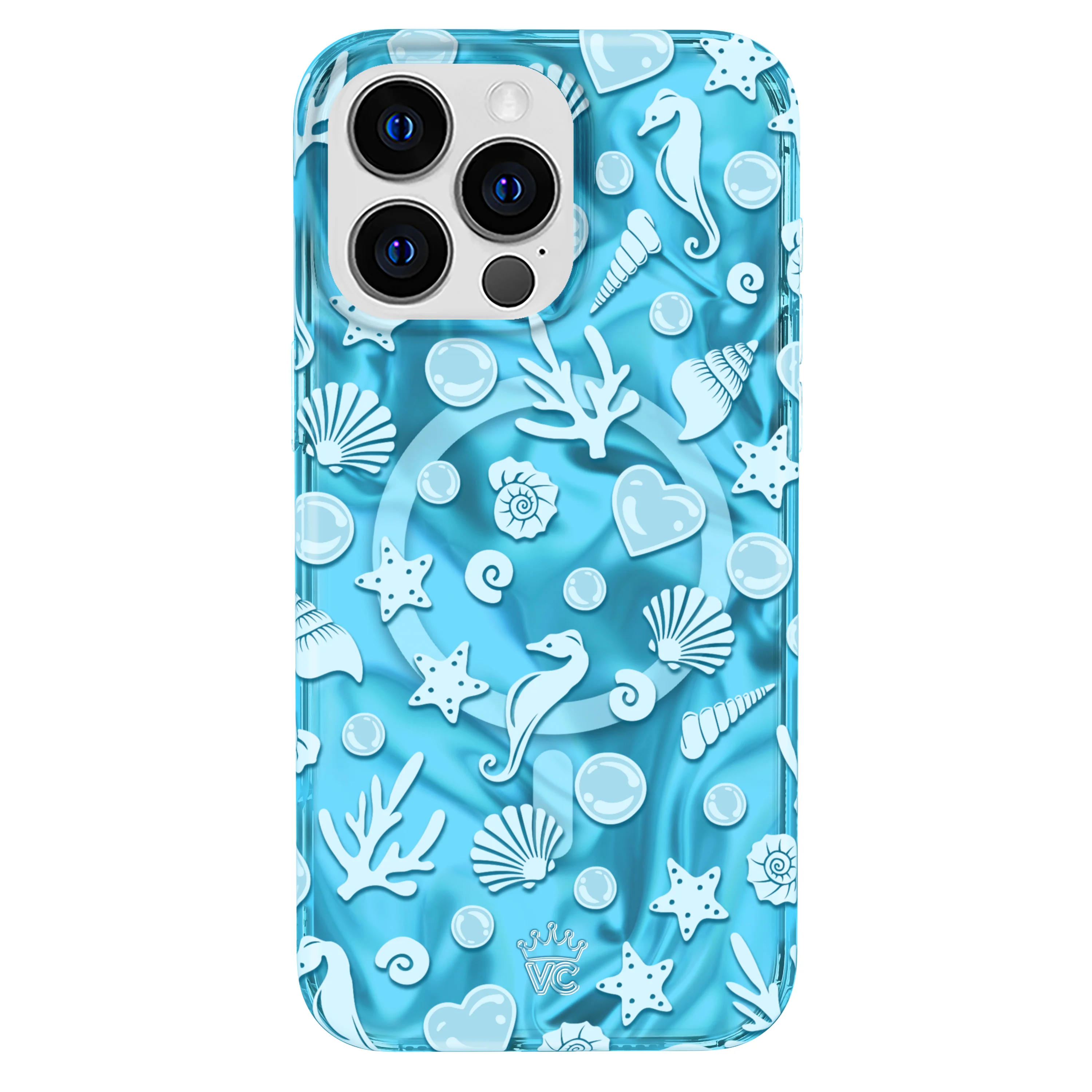 Aquamarine Holo iPhone Case - Image 61