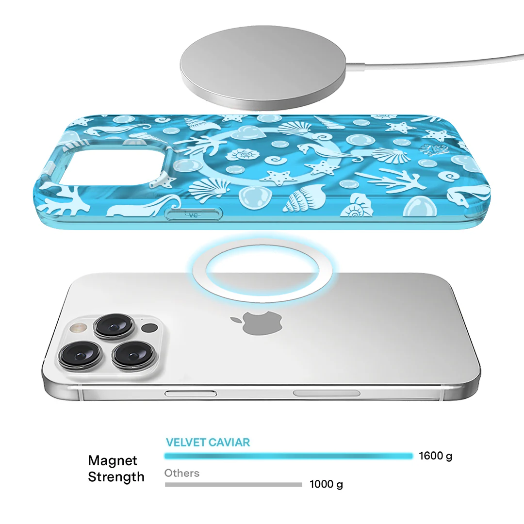 Aquamarine Holo iPhone Case - Image 68
