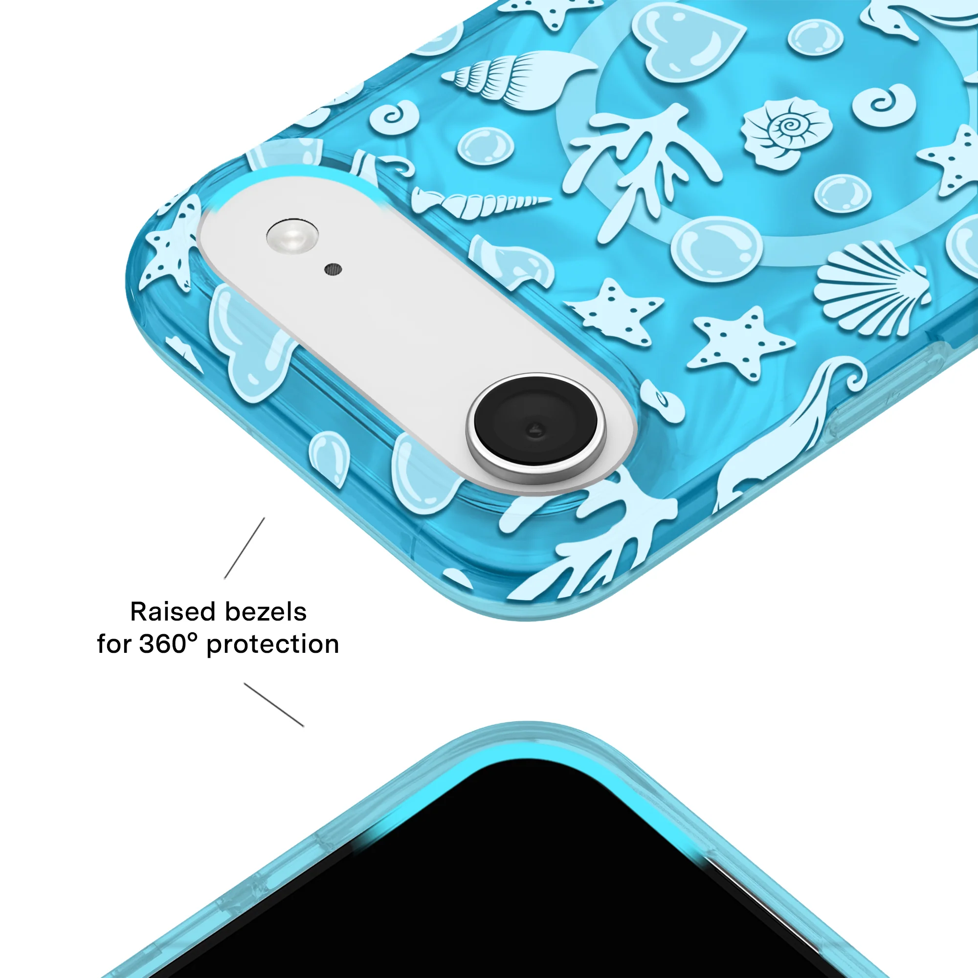 Aquamarine Holo iPhone Case - Image 78