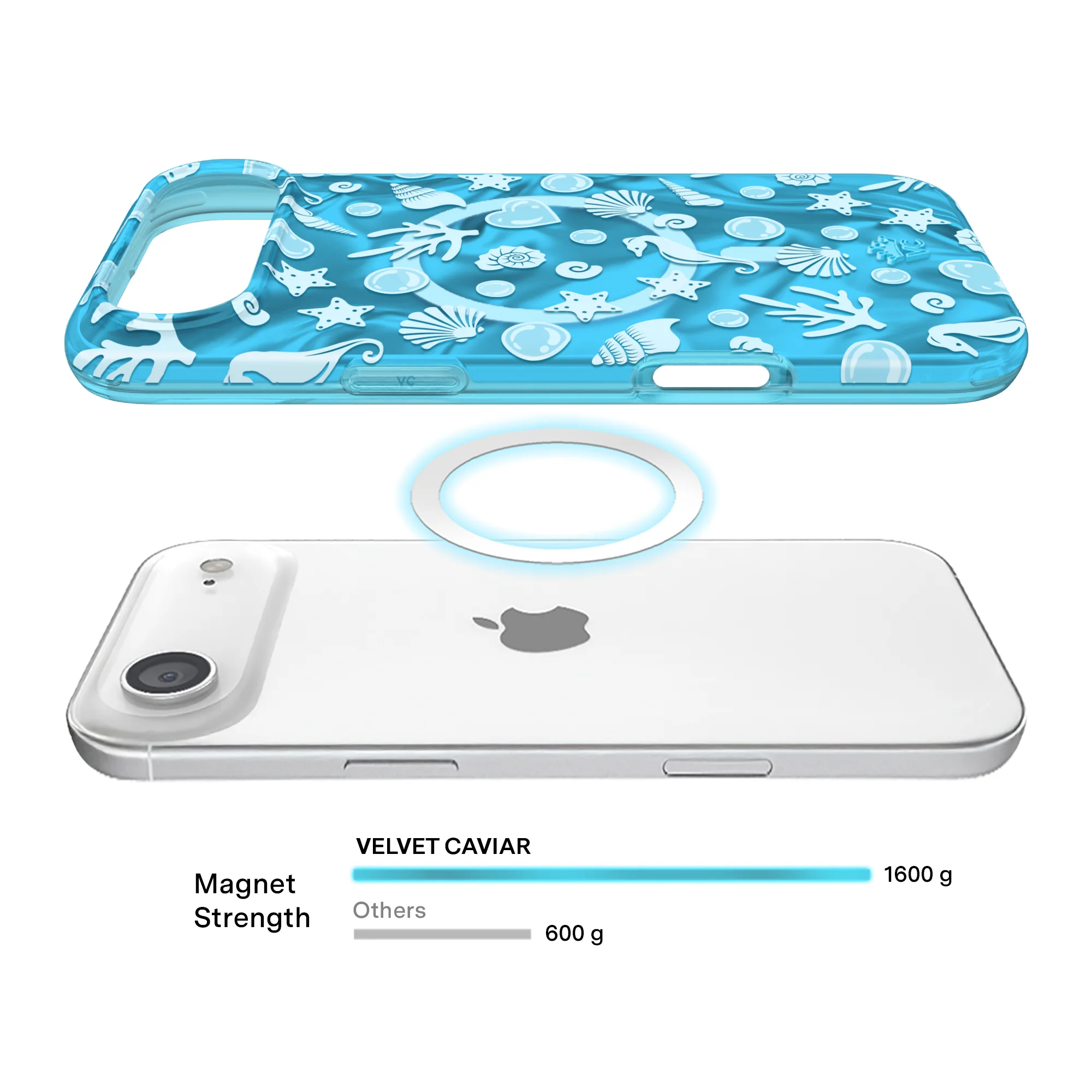 Aquamarine Holo iPhone Case - Image 79