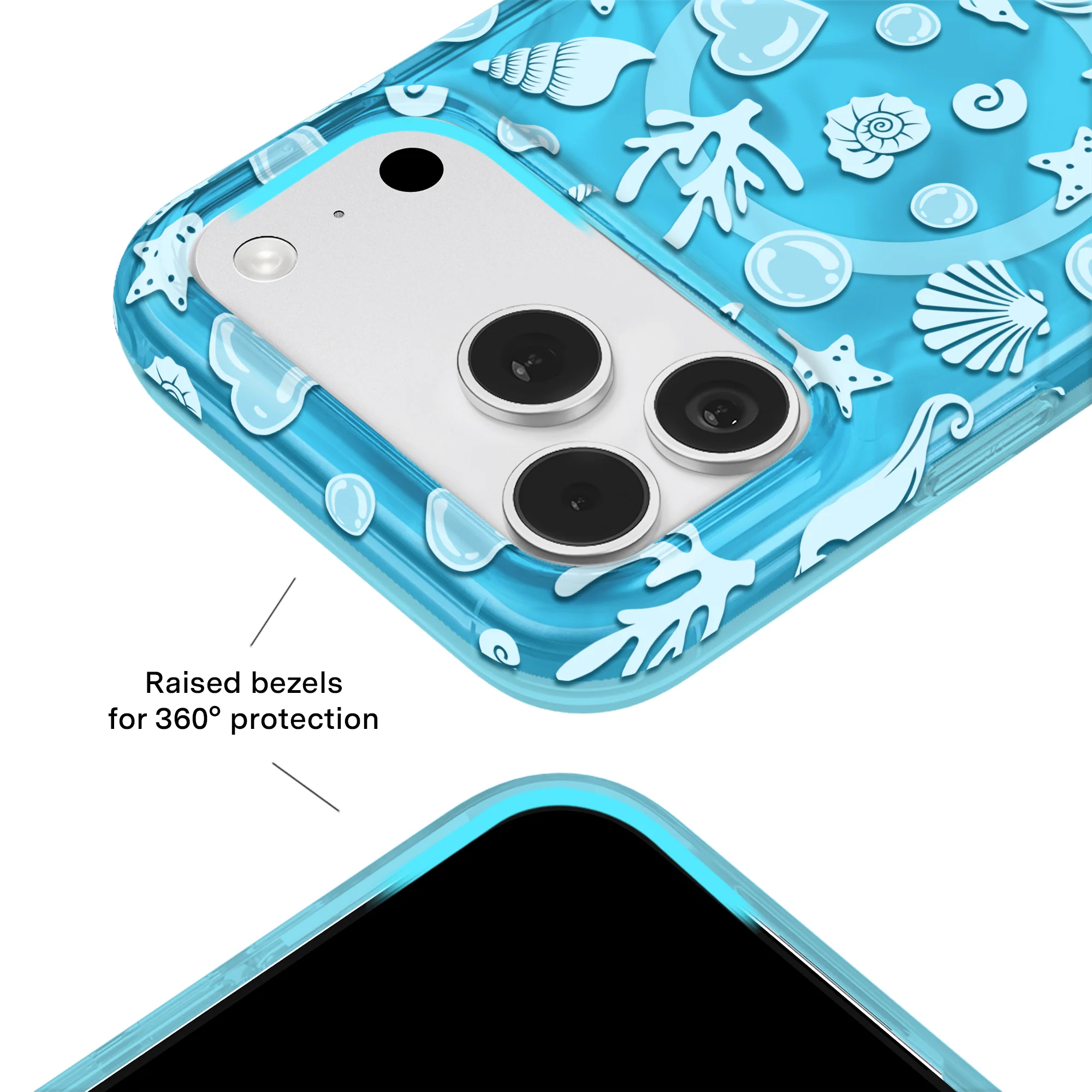Aquamarine Holo iPhone Case - Image 83