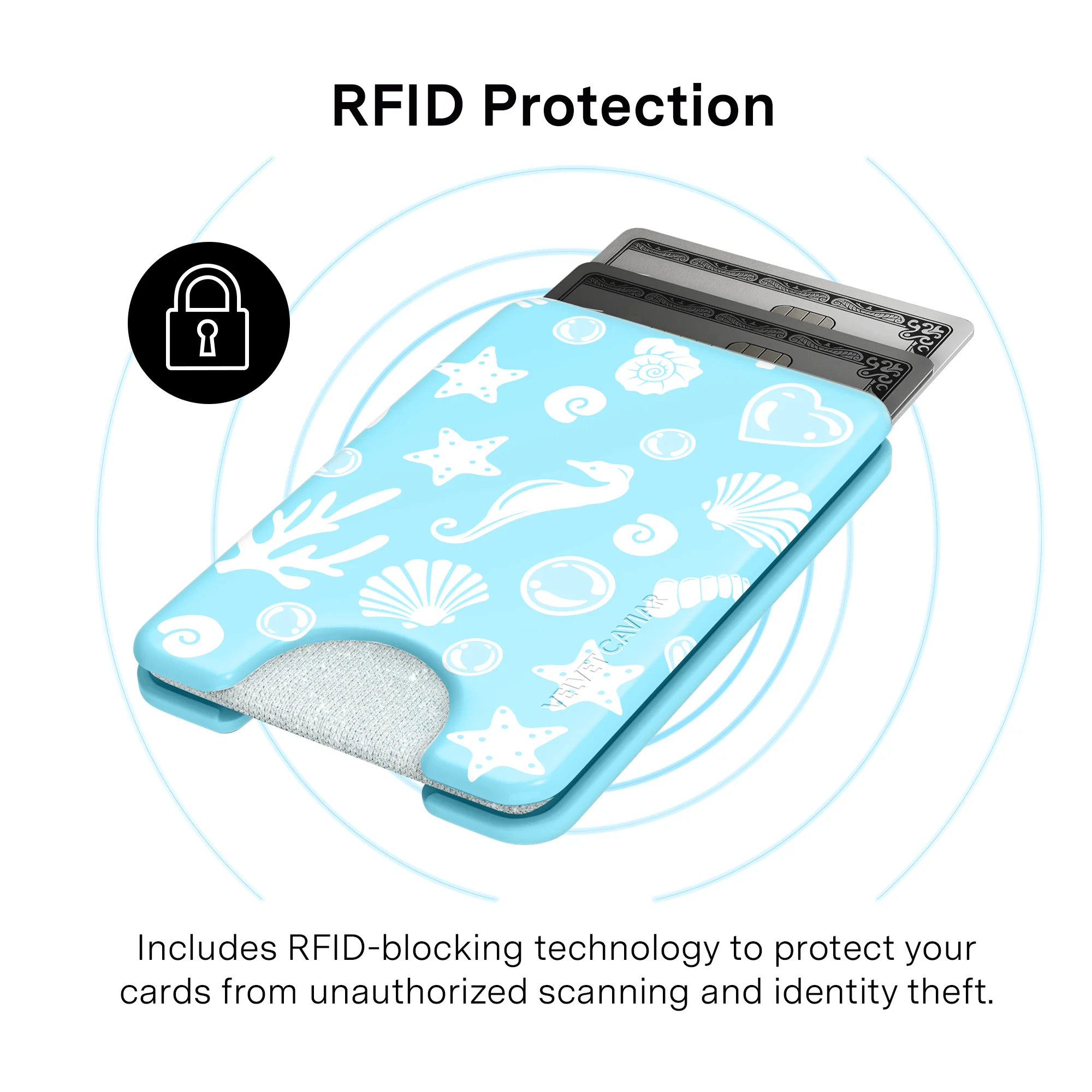 Aquamarine Holo MagSafe Wallet - Image 4