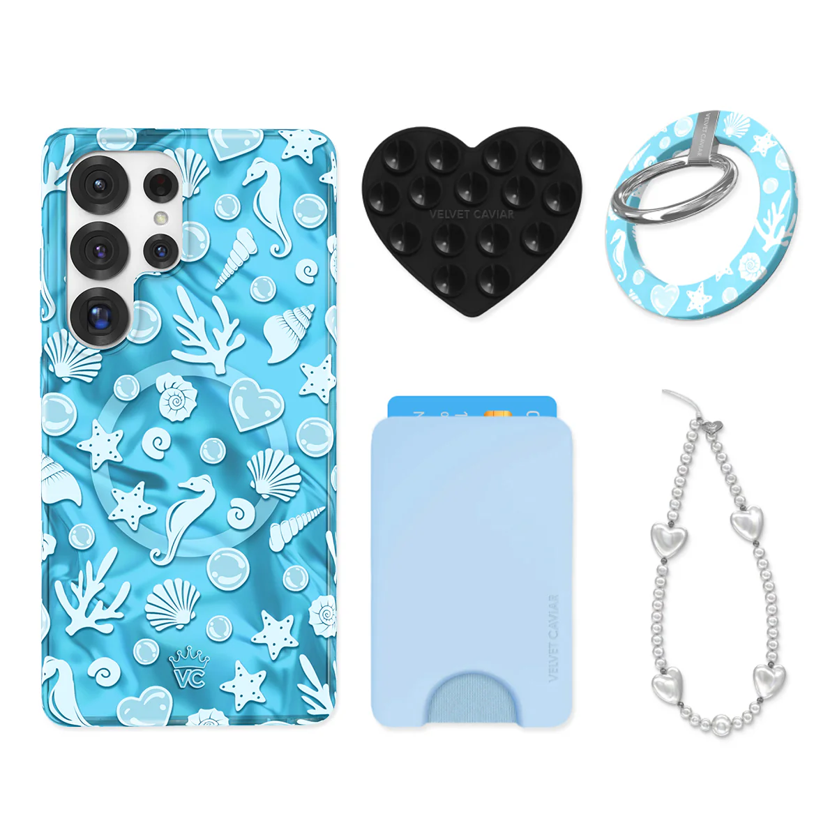 Aquamarine Holo Samsung Bundle Set - Image 2