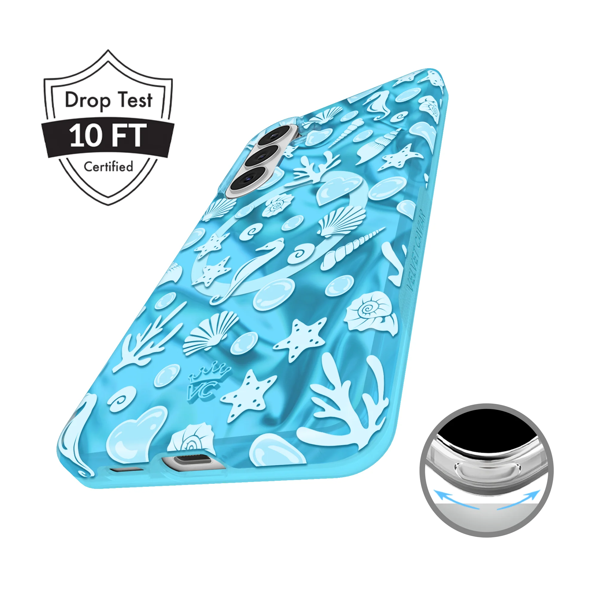Aquamarine Holo Samsung Case - Image 64