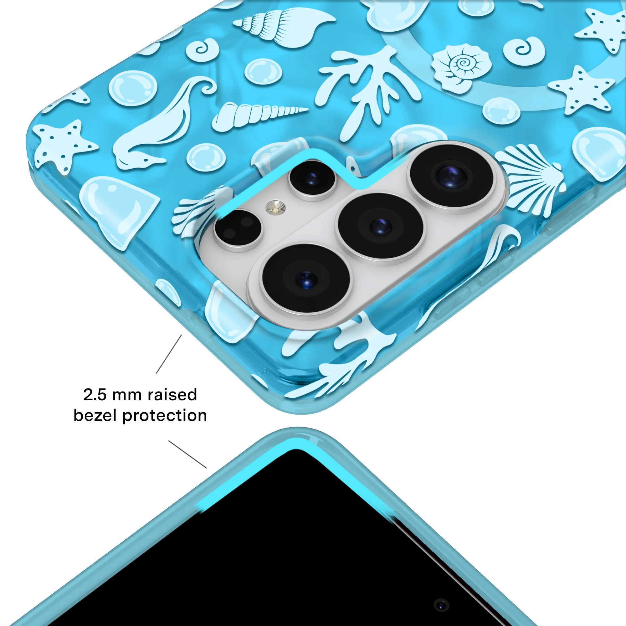 Aquamarine Holo Samsung Case - Image 72