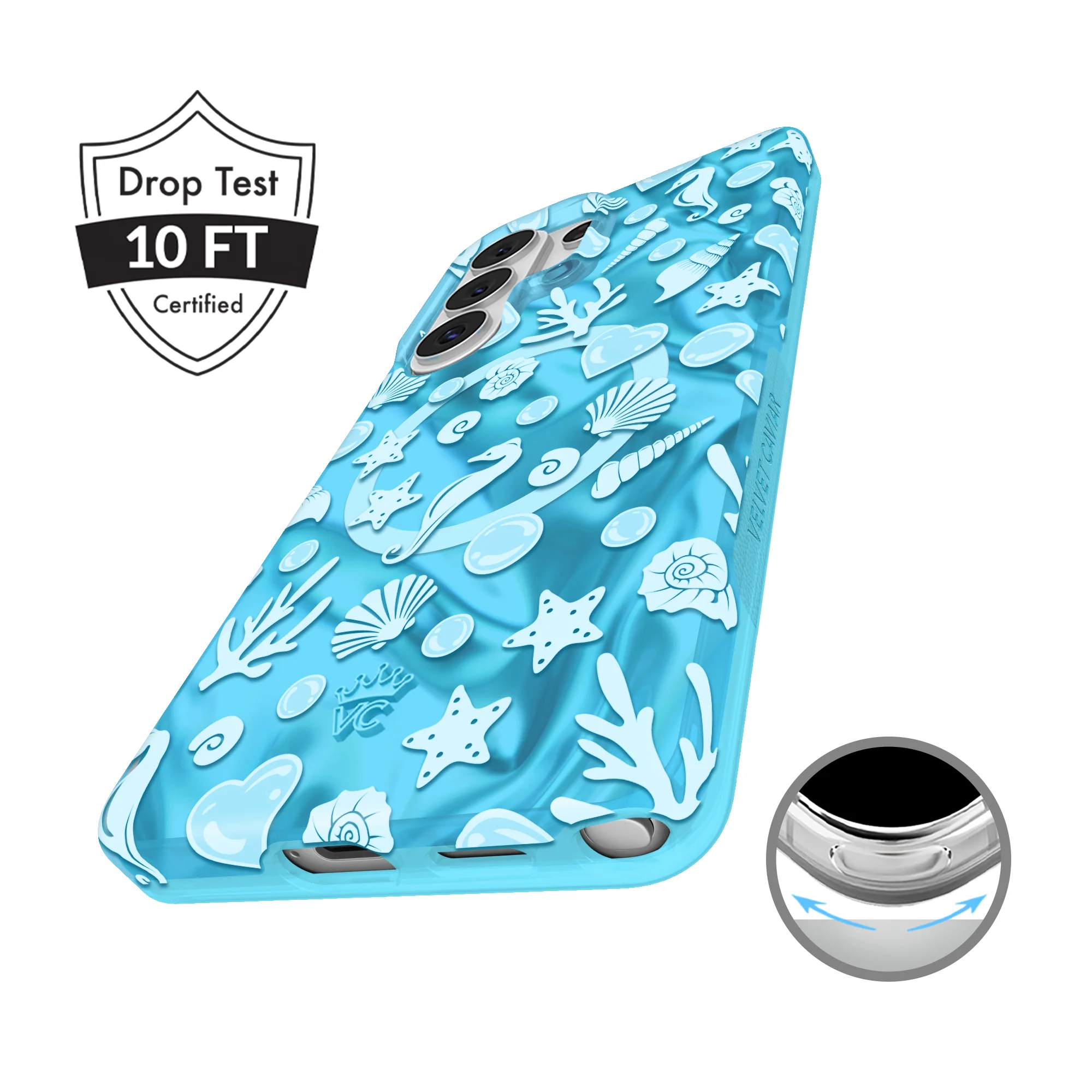Aquamarine Holo Samsung Case - Image 74