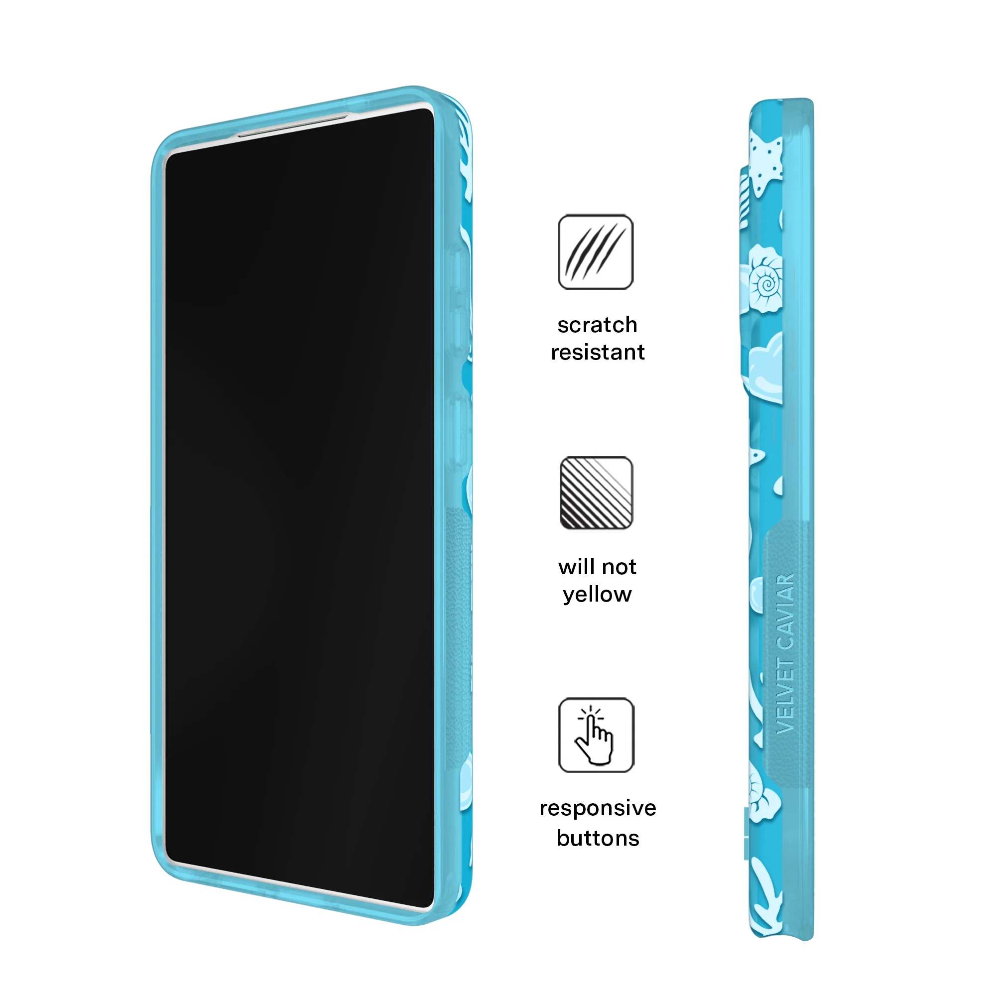 Aquamarine Holo Samsung Case - Image 75