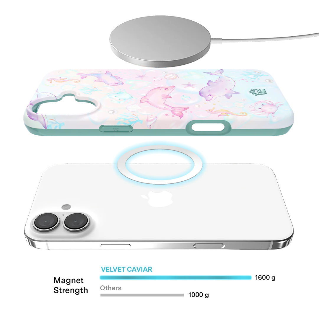 Aqua Angels iPhone Case - Image 106