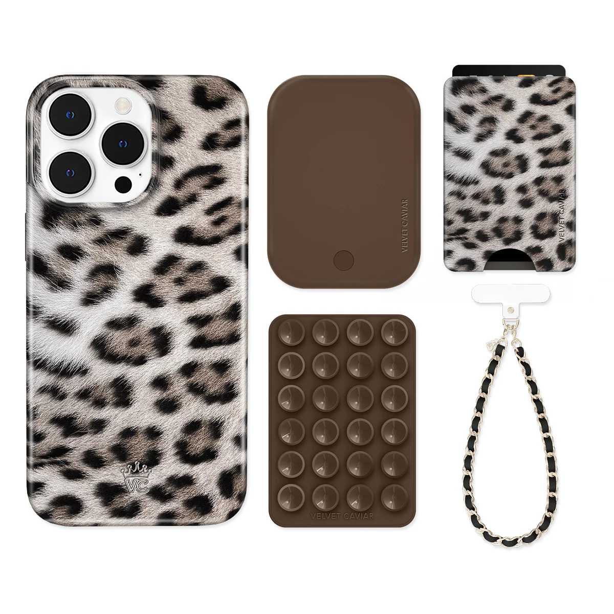 Arctic Leopard iPhone Bundle Set - Wallet - Image 10