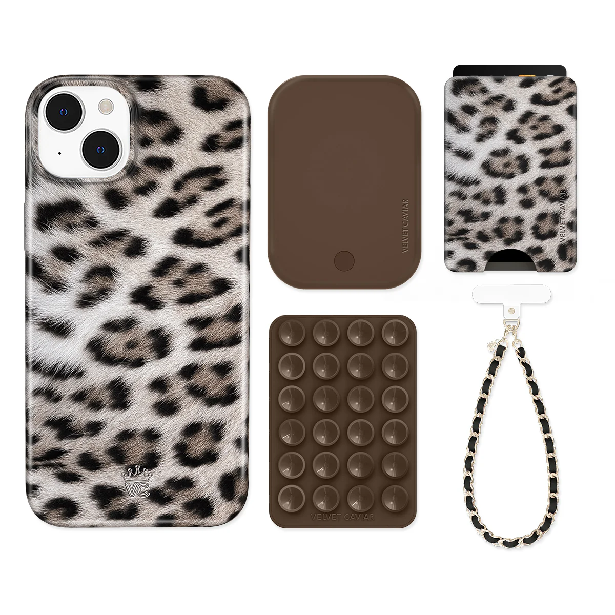 Arctic Leopard iPhone Bundle Set - Wallet - Image 12
