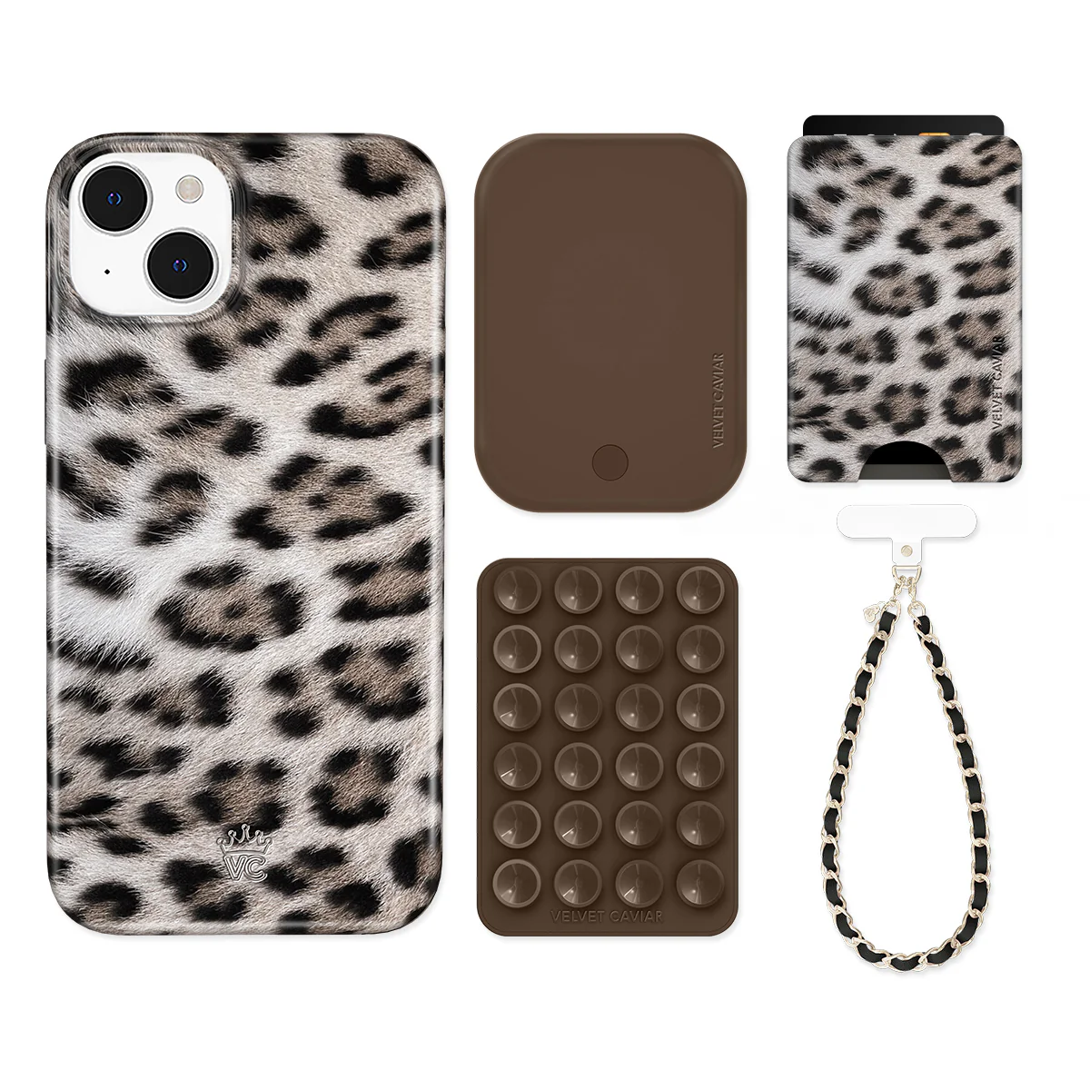 Arctic Leopard iPhone Bundle Set - Wallet - Image 15