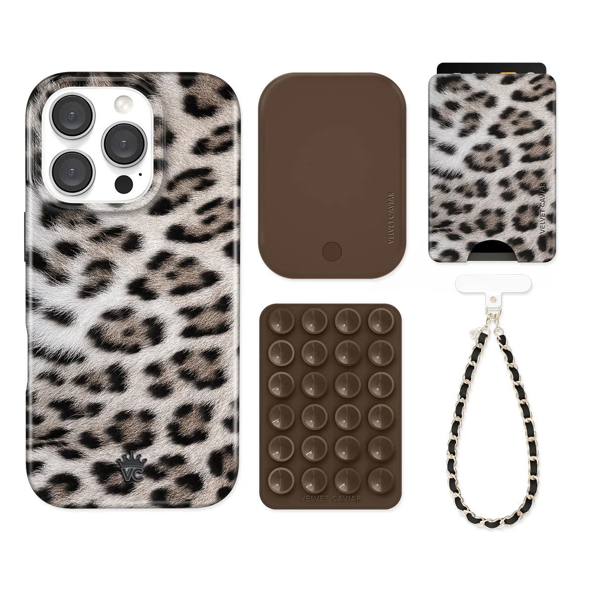 Arctic Leopard iPhone Bundle Set - Wallet - Image 3