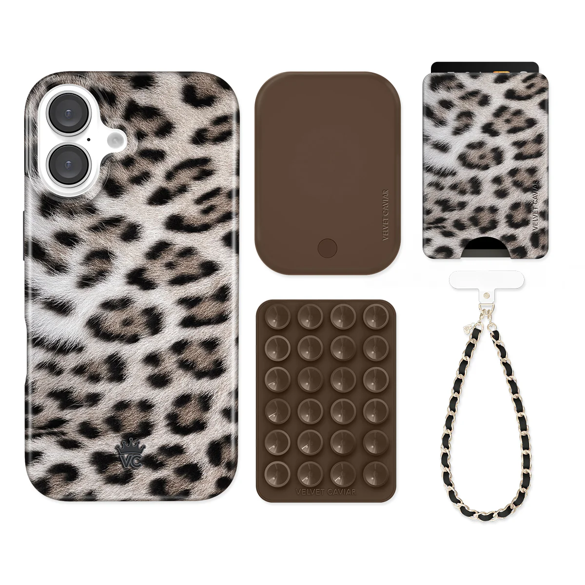 Arctic Leopard iPhone Bundle Set - Wallet - Image 4