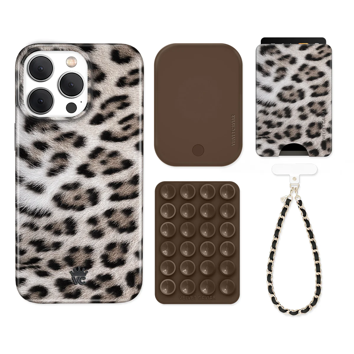 Arctic Leopard iPhone Bundle Set - Wallet - Image 6