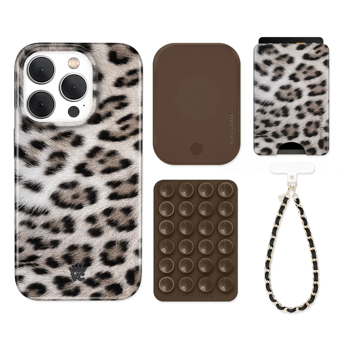 Arctic Leopard iPhone Bundle Set - Wallet - Image 7