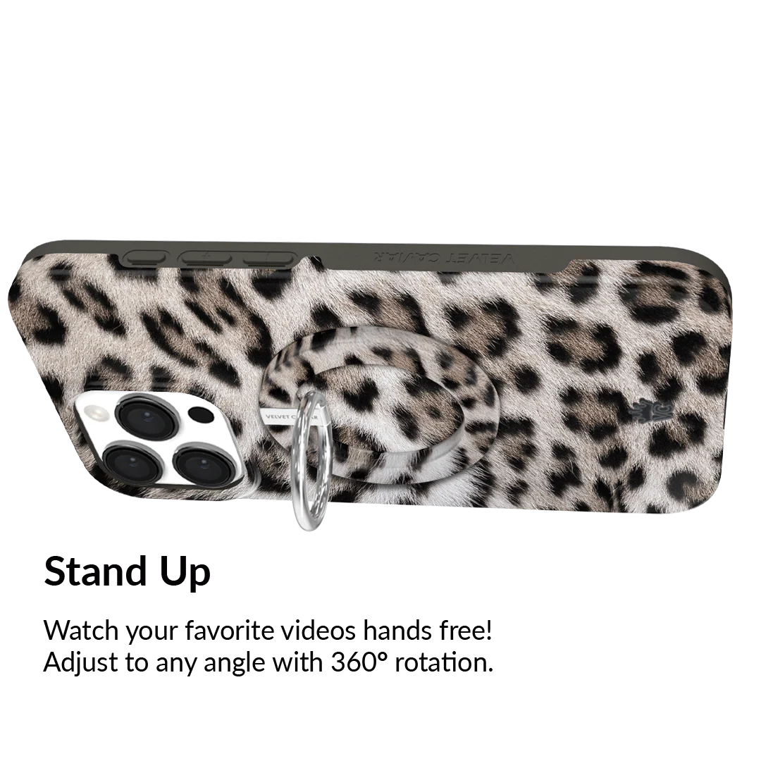 Arctic Leopard MagSafe Grip Ring - Image 5