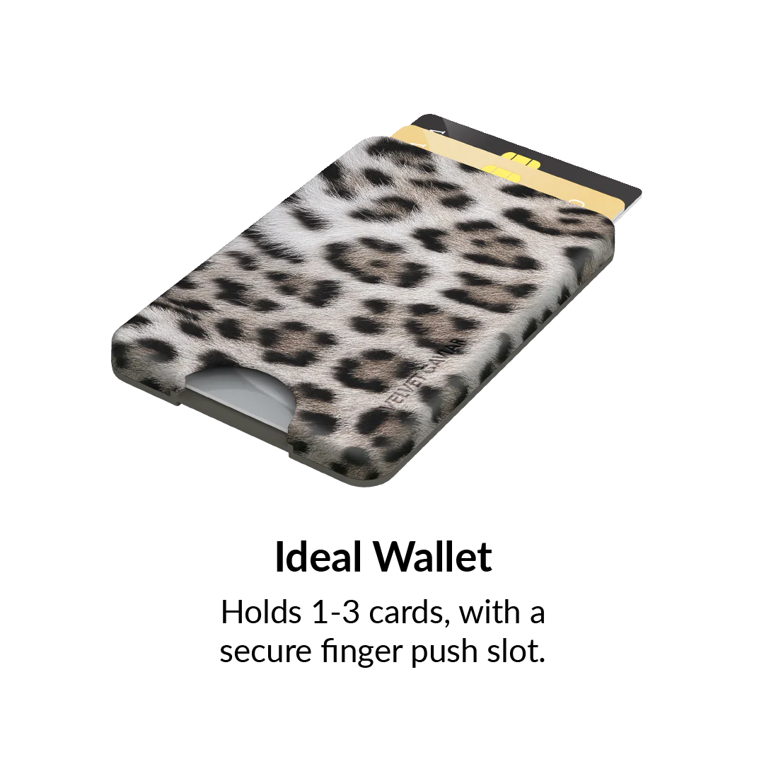Arctic Leopard MagSafe Wallet - Image 3