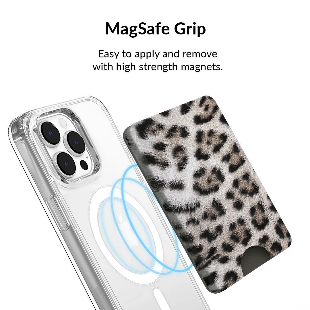 Arctic Leopard MagSafe Wallet - Image 4