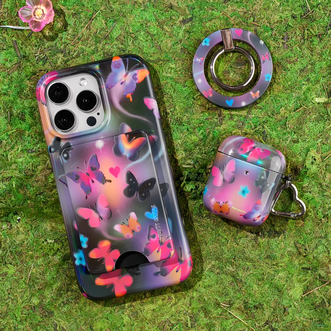 Aurora Butterfly MagSafe Wallet - Image 2