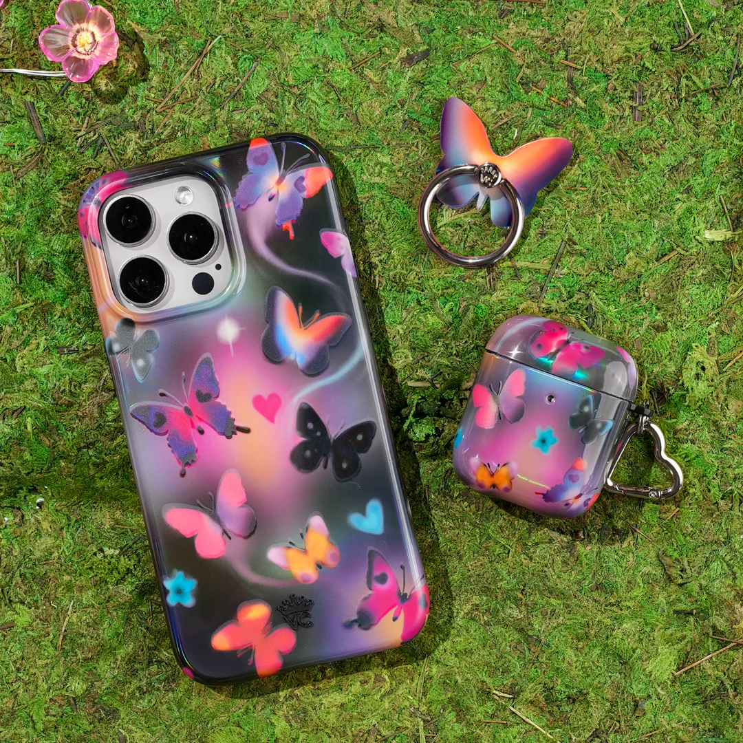 Aurora Butterfly Phone Ring - Image 2