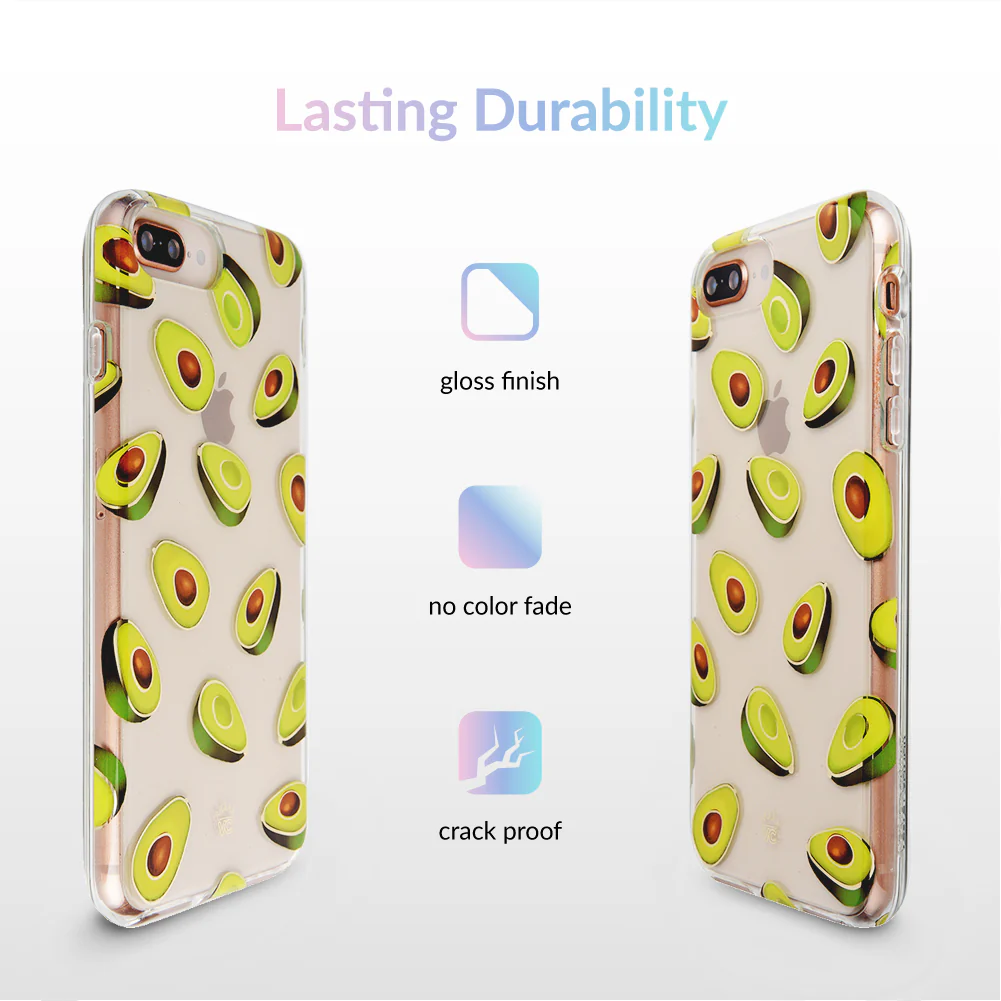 Avocado Clear iPhone Case - Image 11