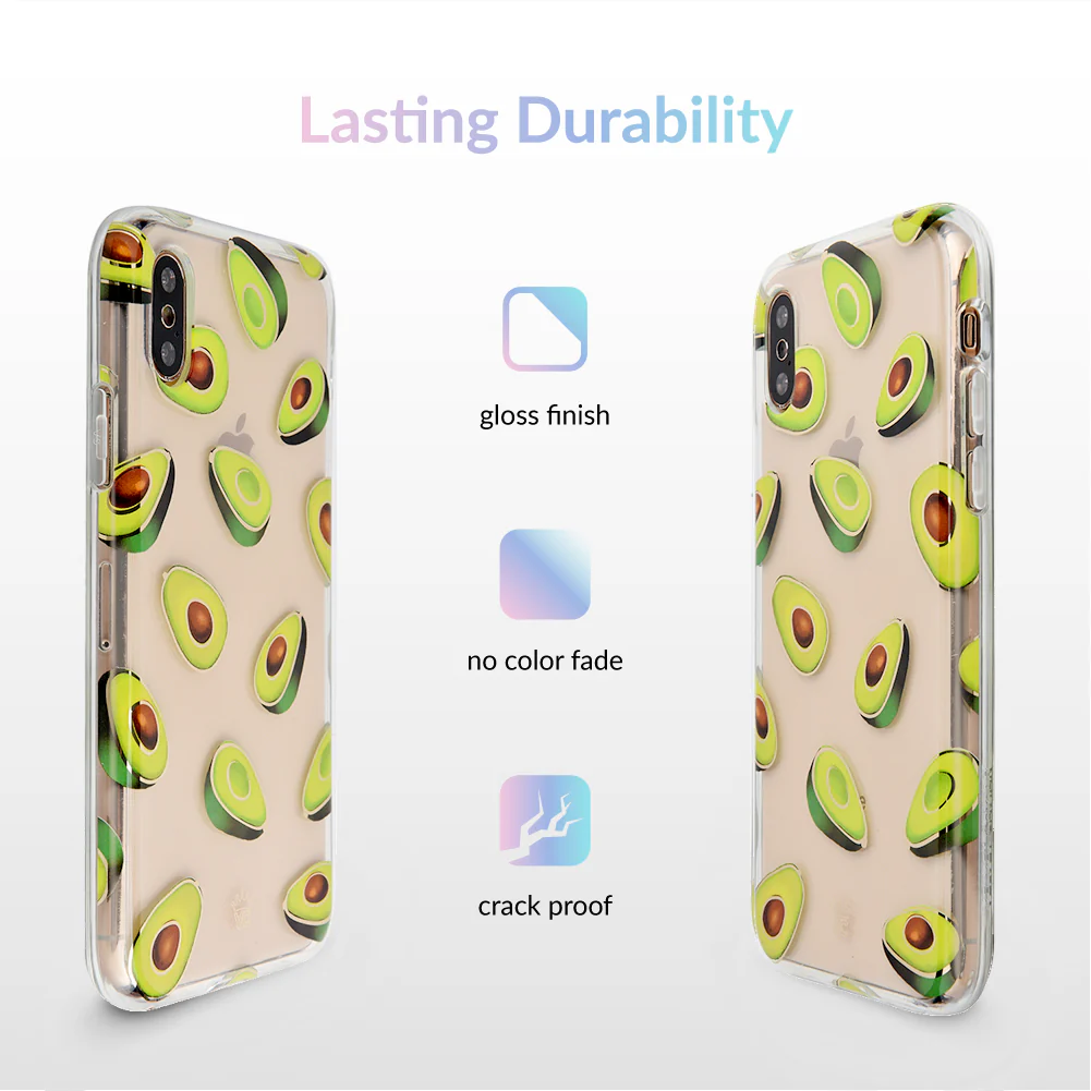 Avocado Clear iPhone Case - Image 17