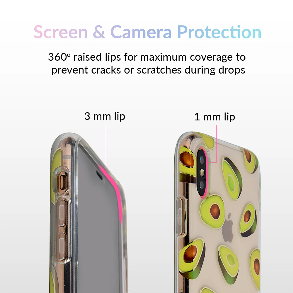 Avocado Clear iPhone Case - Image 21