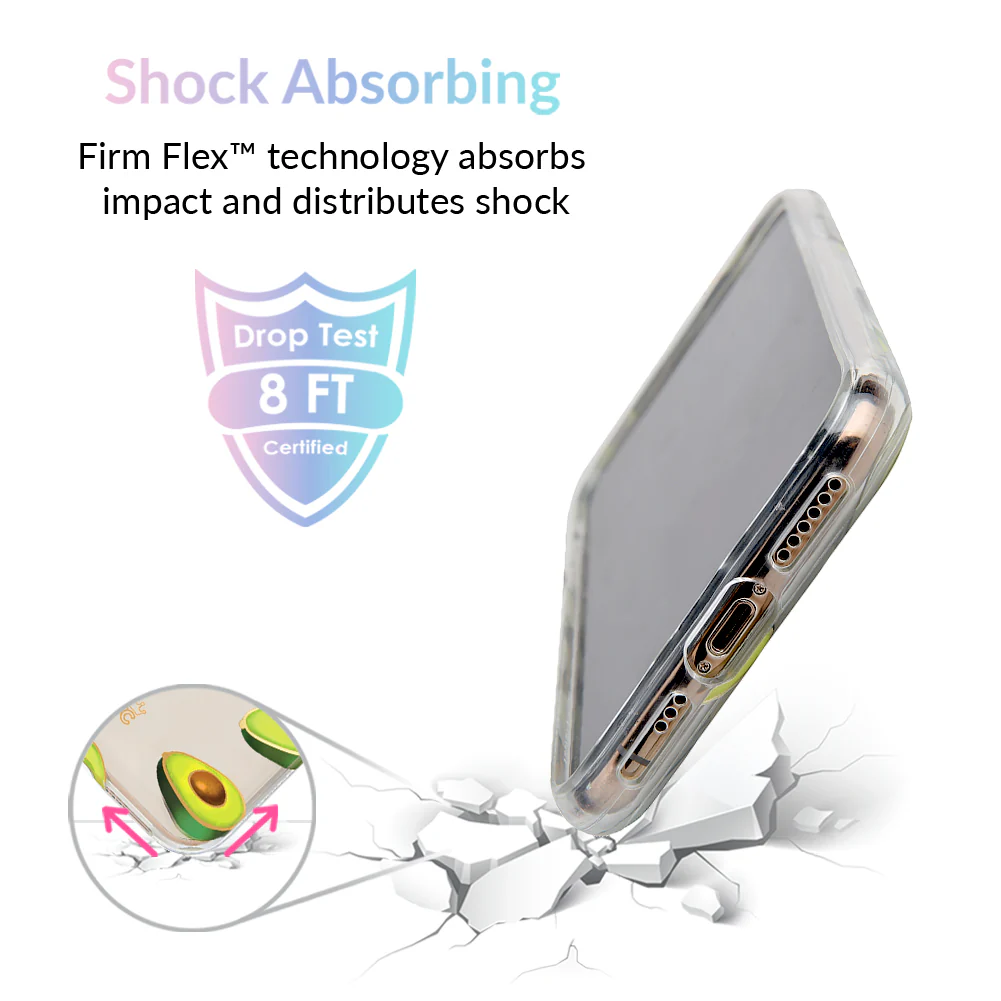 Avocado Clear iPhone Case - Image 22