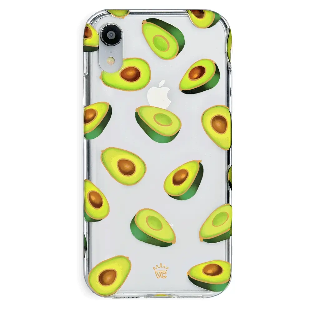 Avocado Clear iPhone Case - Image 25